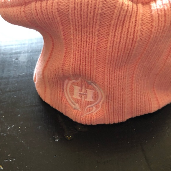 Pink Knit Cap by Hellenbach  SZ: OS - Picture 3 of 4